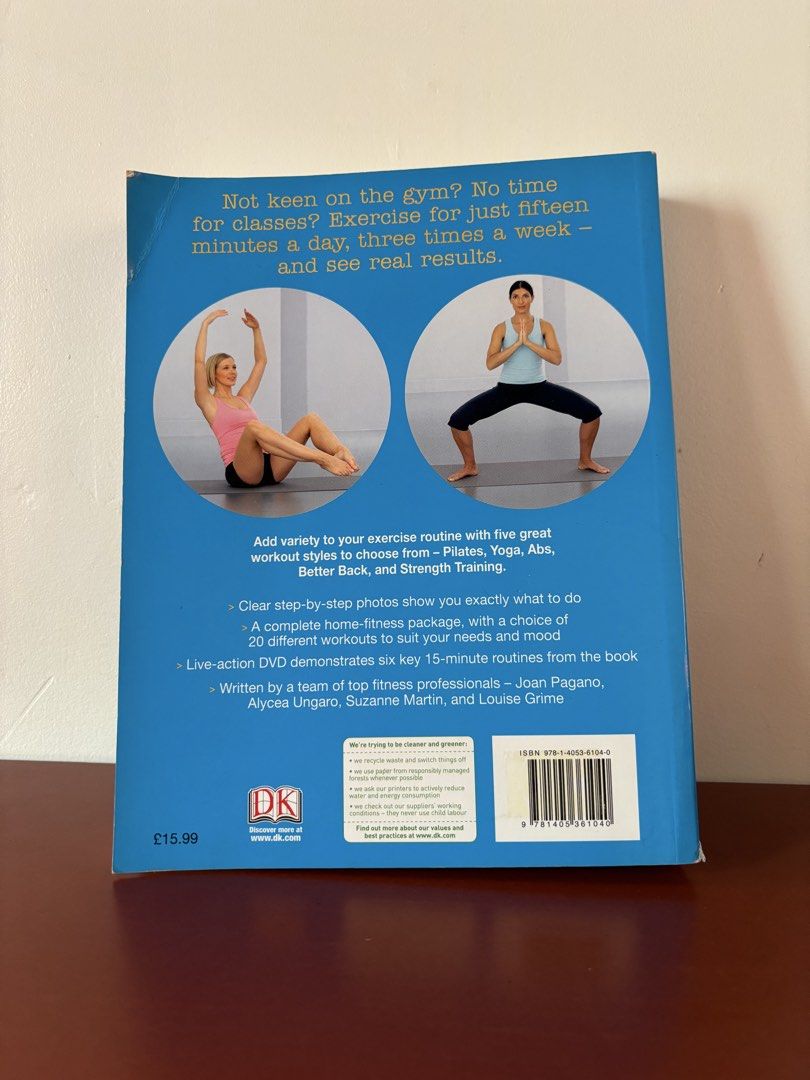 Book “15 Minute Home Workouts” (Category: Storybooks) located in Cavite. Submitted by nanangonlineshop (Listing ID 1470023955, Image 2). Description: 📌 Book “15 Minute Home Workouts” 🏷️ P280 ⚠️ POLICY: ❌ NO COD ✅ AS IS, WHERE IS ✅ FIRST PAY BASIS ✅ MINE NOW, PAY NOW ✅ 3-DAYS HOLD ONLY. UNPAID RESERVATIONS ARE VOIDED. 📍 Location: Cavite 👉 WE SHIP NATIONWIDE (LUZON, VISAYAS & MINDANAO) ✅ MOP: Bank Transfer (BPI) & GCash ✅ Shipping Courier: J&T 