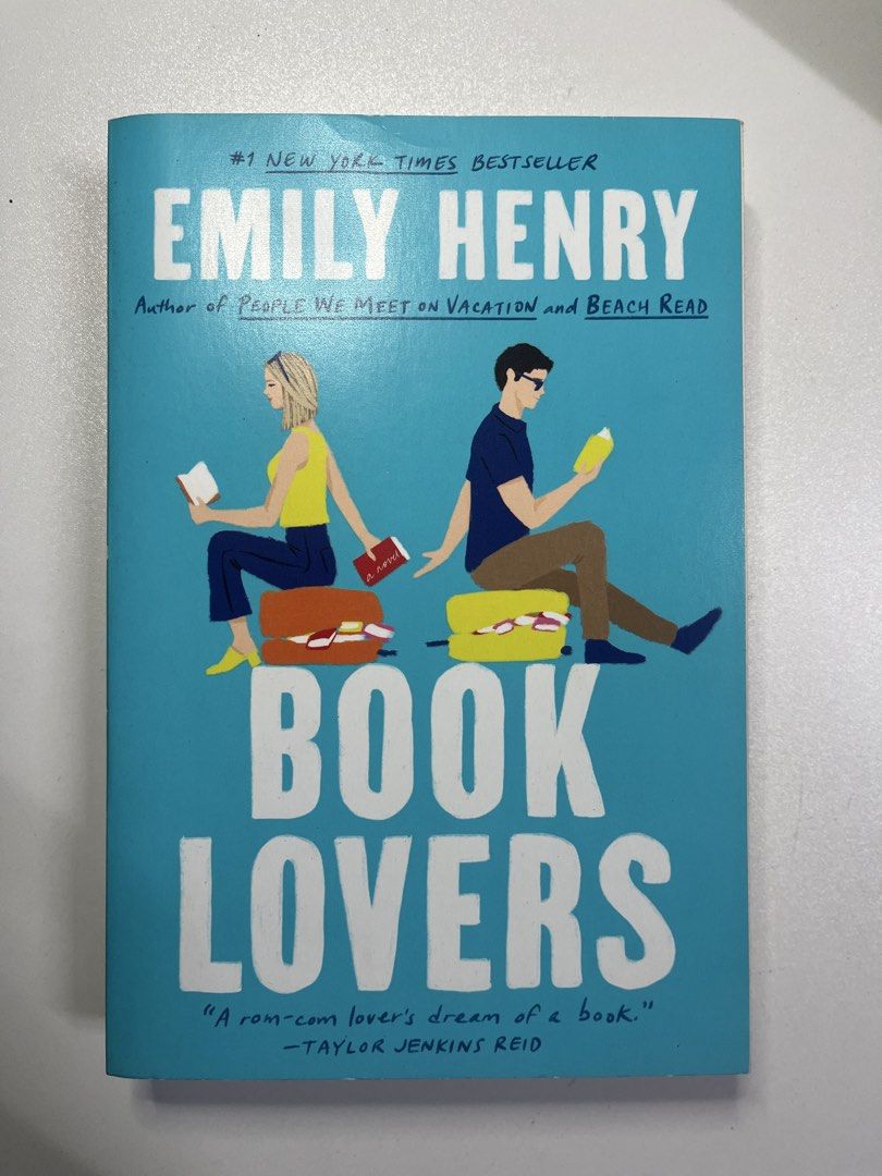 Book Lovers by Emily Henry Paperback Novel (Category: Storybooks) located in Manila. Submitted by ashayuyu (Listing ID 1470019880, Image 2). Description: 𐙚 ‧₊˚ ⋅ selling my secondhand book — Book Lovers by Emily Henry ➤ has some small dents (goes unnoticeable) ➤ few drops of coffee on the first page ➤ no other major issues, no annotations or writings in the book ➤ can provide more pictures and/or videos thru chats ➔ mop is gcash only! ➔ mod is j