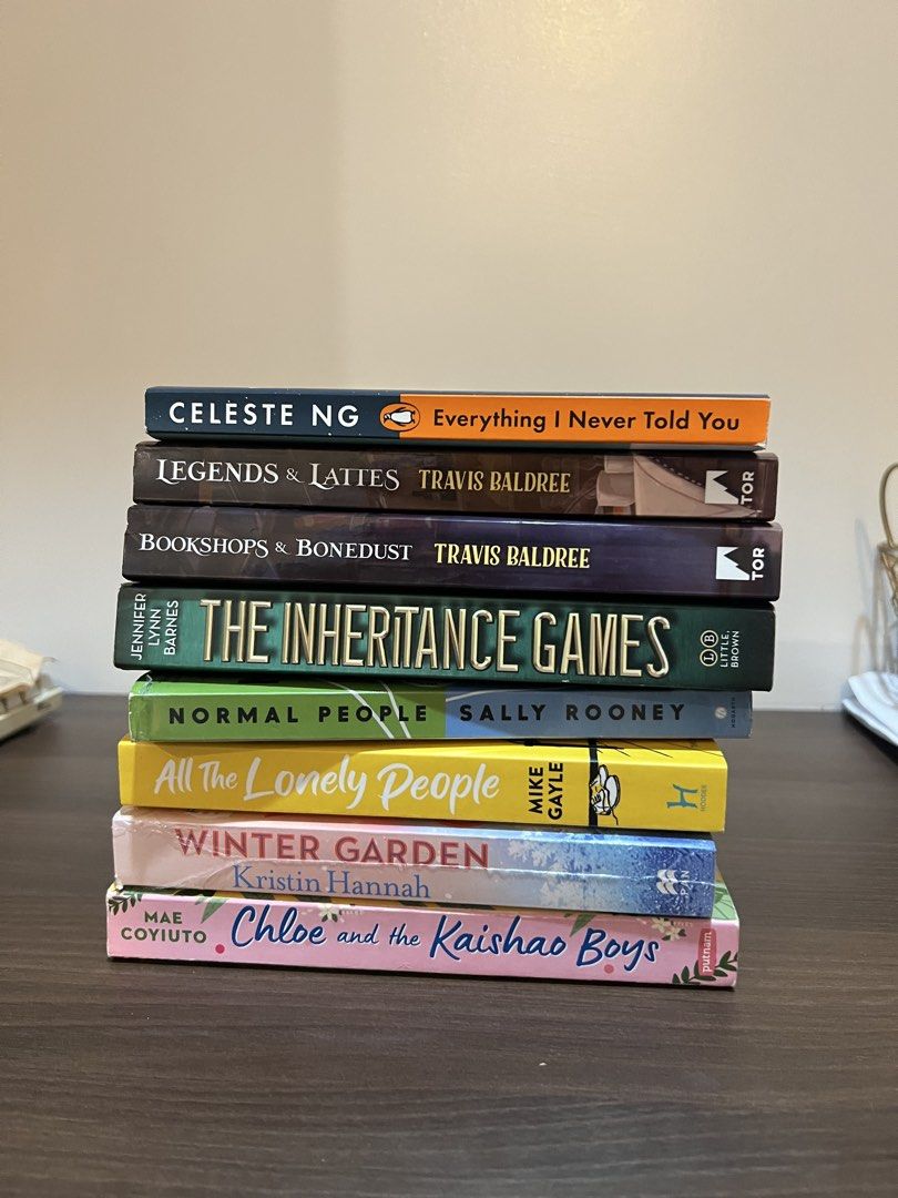 Booktoks for sale! [rush] (Category: Storybooks) located in Quezon City. Submitted by cheeksieee (Listing ID 1470117859, Image 1). Description: BOOKTOK BOOKS FOR SALE! 📚 [RUSH] * All books are pre-loved * RFS: Already read and decluttering / more space for new books * Some books may have minor signs of use, but most are in great condition * All are complete, and readable List of Books: • Everything I Never Told You • The Last Word • Legends and 