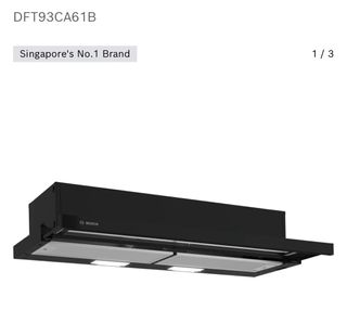 Smeg Cream Chimney Cooker Hood, TV & Home Appliances, Kitchen ...