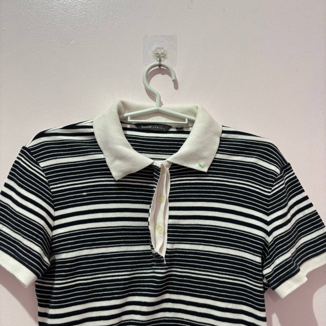 bossini polo shirt (Category: Shirts) located in Santa Rosa. Submitted by zbwears (Listing ID 1470083306, Image 2). Description: ▸ bossini polo top ▸ small | ₱80 frequently asked questions: ▸ location: balagtas, batangas city ▸ mop: GCASH ▸ mod: direct JNT (min. ₱54) feel free to message me for any inquiries 💌 💌.