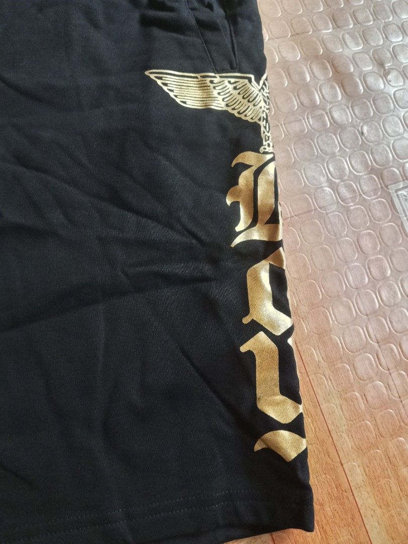 Boy London Black Short Size: XL (Category: Shorts) located in Navotas City. Submitted by vanilla_sandalwood (Listing ID 1469993373, Image 3). Description: -Brand New -Color: Black -Cotton Fabric -Size: XL -Brand: Boy London.