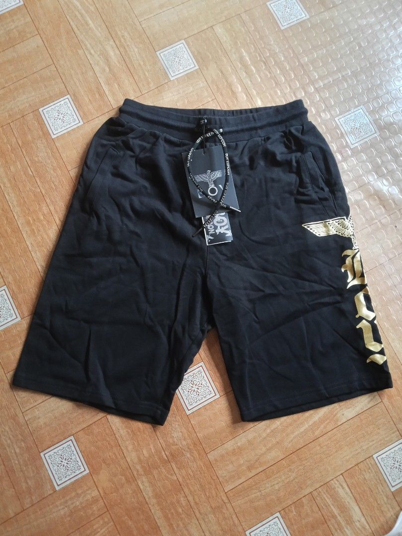 Boy London Black Short Size: XL (Category: Shorts) located in Navotas City. Submitted by vanilla_sandalwood (Listing ID 1469993373, Image 2). Description: -Brand New -Color: Black -Cotton Fabric -Size: XL -Brand: Boy London.