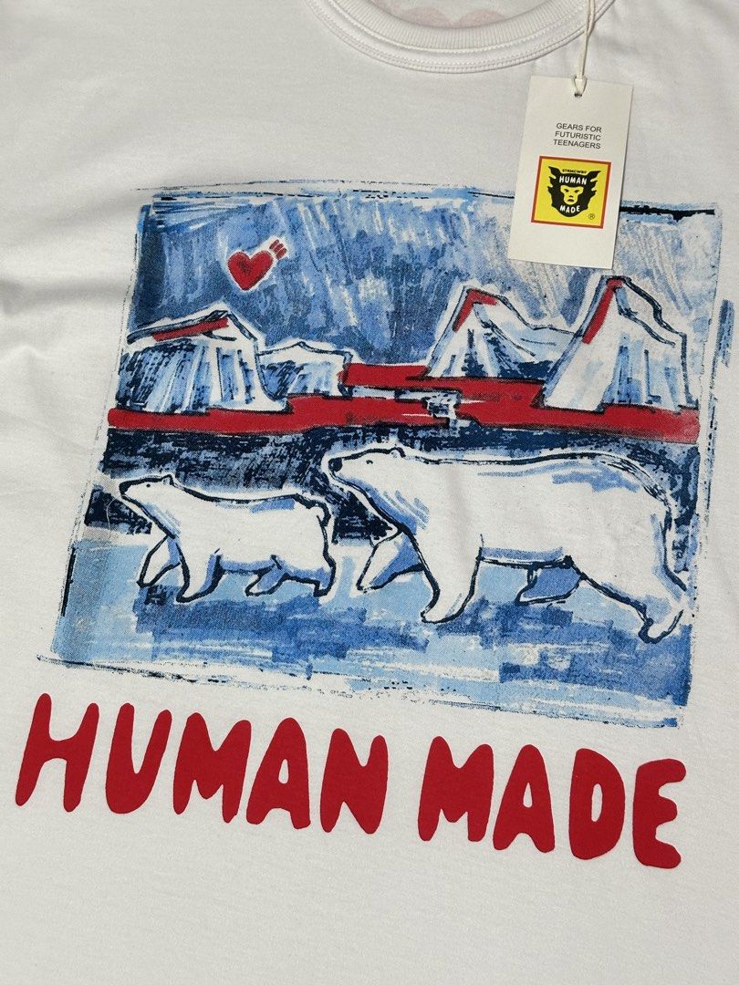 Brand new Human Made T-Shirt Authentic (Category: Tshirts & Polo Shirts ) located in Quezon City. Submitted by rackculture (Listing ID 1469963999, Image 2). Description: Brand new Human Made T-Shirt Authentic Size Available: Large 22 width 28 length XL 22.5 width 29 length Great Quality Fresh from Japan Steal Price 100% Authentic No issue .