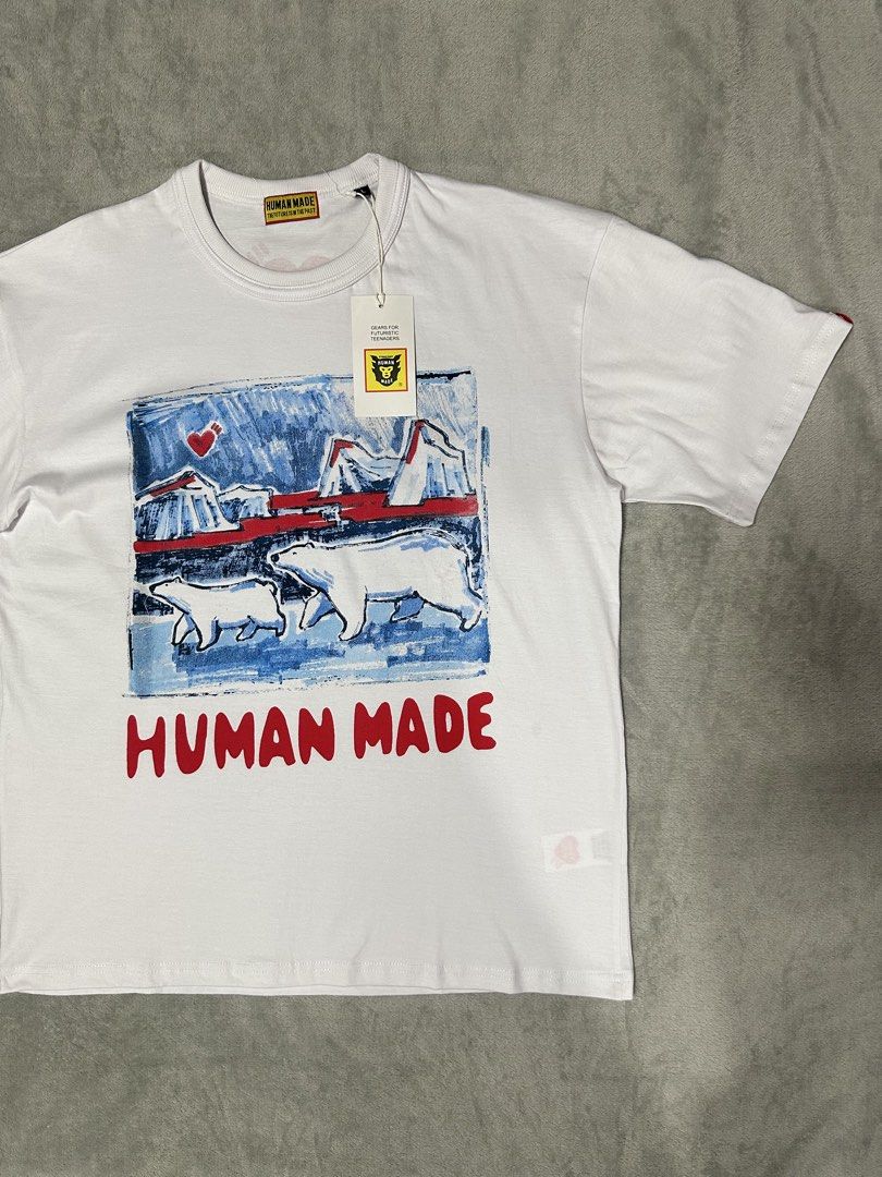 Brand new Human Made T-Shirt Authentic (Category: Tshirts & Polo Shirts ) located in Quezon City. Submitted by rackculture (Listing ID 1469963999, Image 1). Description: Brand new Human Made T-Shirt Authentic Size Available: Large 22 width 28 length XL 22.5 width 29 length Great Quality Fresh from Japan Steal Price 100% Authentic No issue .