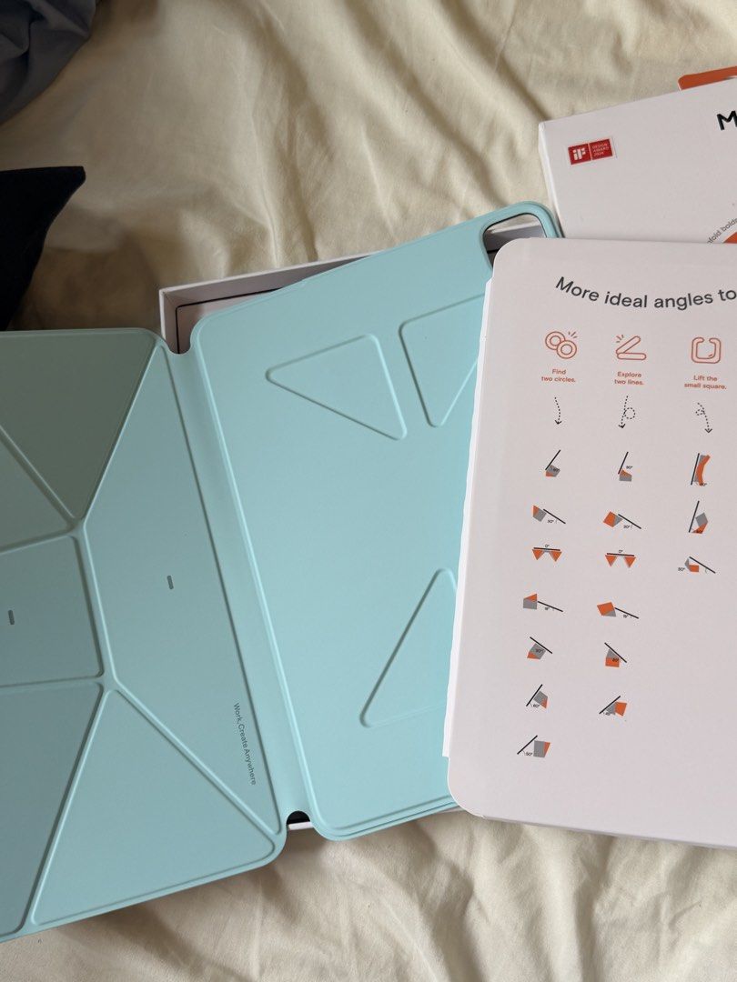 BRAND NEW MOFT Dynamic Folio for iPad Pro 11” (2nd–4th Gen) | Lavender / Mint (Category: Cases & Sleeves) located in Manila. Submitted by sam.claree (Listing ID 1469987996, Image 2). Description: rfs: bought the wrong dimensions/size for my ipad RUSH SALE Selling my MOFT Dynamic Folio in a pretty lavender and mint color combination! Includes the original box and instruction insert. • Compatible with iPad Pro 11-inch 2nd, 3rd, and 4th generation, 