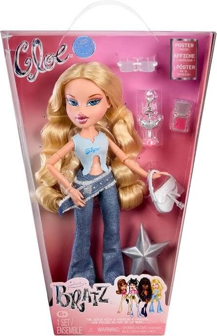 Bratz Cloe reimagined 2001 (Category: Kids Toys) located in Tagoloan. Submitted by khaira12345 (Listing ID 1470069119, Image 1). Description: ptpa for sale reimagined cloe 2001 NRFB same price that I got her 2360 if layaway 2k if pay agad eta oct 27-29 500 dp to reserve LOC: Misamis Oriental pm me for the actual and ccto.