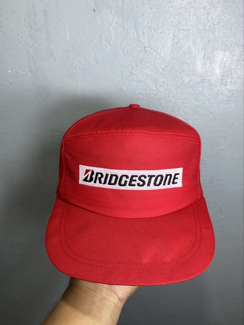 Bridgestone Red Trucker Hat Snapback Cap (Category: Caps & Hats) located in Bacong. Submitted by crommermann (Listing ID 1470074040, Image 1). Description: BRIDGESTONE 🏷️ + 90 shipping fee OSFA -Condition 9.5/10 -Color Rate 9.5/10 Excellent Condition Color may vary due to lightning Very Presentable when Worn Need Wash Pm/Dm Visayas Dumaguete loc J&T Courier Express 🚛🚛🚛 .