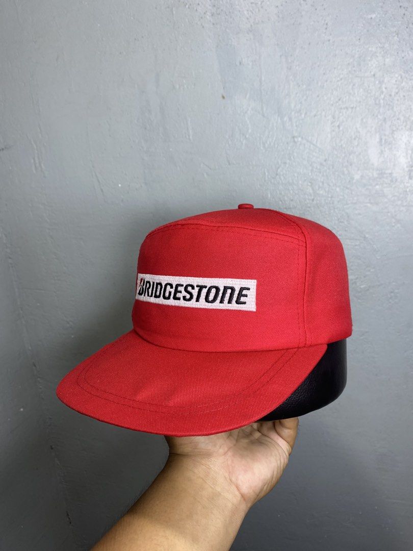 Bridgestone Red Trucker Hat Snapback Cap (Category: Caps & Hats) located in Bacong. Submitted by crommermann (Listing ID 1470074040, Image 3). Description: BRIDGESTONE 🏷️ + 90 shipping fee OSFA -Condition 9.5/10 -Color Rate 9.5/10 Excellent Condition Color may vary due to lightning Very Presentable when Worn Need Wash Pm/Dm Visayas Dumaguete loc J&T Courier Express 🚛🚛🚛 .