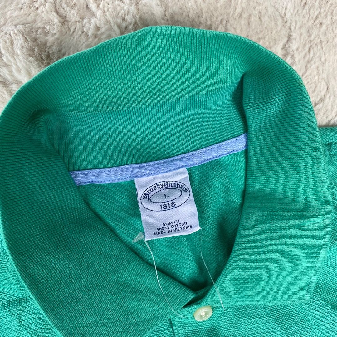 BROOKS BROTHERS - POLOSHIRT AUTHENTIC (Category: Activewear) located in Bacolod City. Submitted by mic_moneyyyyy (Listing ID 1470091005, Image 2). Description: BROOKS BROTHERS - POLOSHIRT Size : Tagged as Large Width : 23 Length : 30 Condition : Excellent No issue need wash.