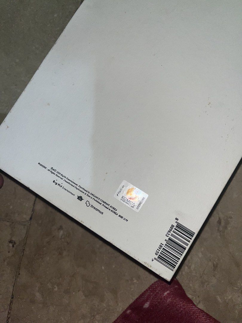 BTS BE Deluxe Edition Album Complete Set (Category: CDs & DVDs) located in Dasmarinas. Submitted by greziellegalang (Listing ID 1470051238, Image 2). Description: Complete with photocards and all It's just that the photobook aren't complete but it was like 2 pages that was gone. Still has the members portrait shot! Fixed 500 - Official BTS BE Deluxe Edition album - With KOMCA sticker on the back - Complete set: Outer box, CD, photo book, lyric sh