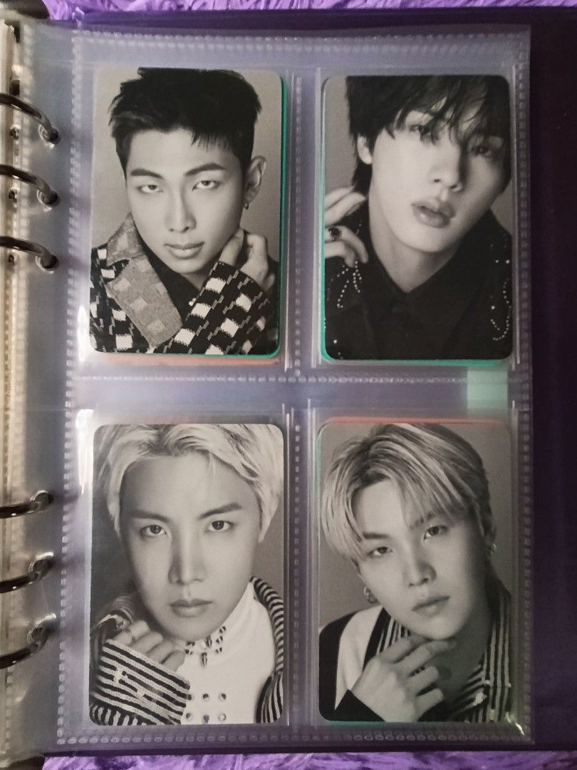 BTS D'Icon Photocard Set Full Member Collection (Category: K-Wave Merchandise) located in Teresa. Submitted by merz09 (Listing ID 1469985445, Image 3). Description: - Sold per set of 7 - 210 per set - Complete BTS D'Icon photocard set with all 7 members (RM, Jin, Suga, J-Hope, Jimin, V, Jungkook) - Features multiple concepts: winter beanie hats and classic B&W portraits with colorful backs - Perfect for ARMY collectors - Available as a full set o