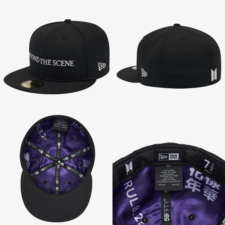 Bts newera close cap (Category: K-Wave Merchandise) located in Pasig City. Submitted by queenv18 (Listing ID 1470048127, Image 1). Description: Onhand items in PH ready to ship merch are directly shipped from korea / taiwan / japan / us 101% legit Brandnew Plus sf.
