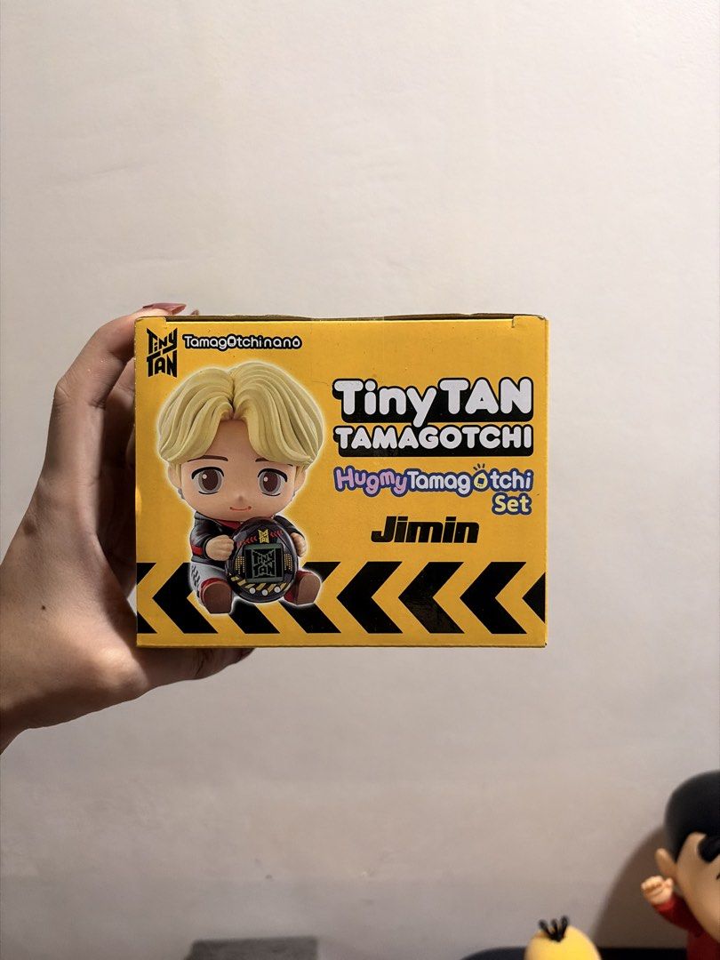 BTS TinyTAN Hugmy Tamagotchi (Category: Interactive Toys) located in Caloocan City. Submitted by neverletmigo (Listing ID 1470141414, Image 2). Description: - Official Bandai Namco BTS x TinyTAN Hugmy Tamagotchi Set - Available BTS members: RM, Jin, J-Hope, Jimin, V, Jung Kook - 2699 each MOP: GoTyme | BPI | Cash Meetups Preferred (Weekends Only): SM Grand Central | SM North EDSA | Trinoma Shipping via: LBC | Grab | Lalamove 📩 PM to order or inq