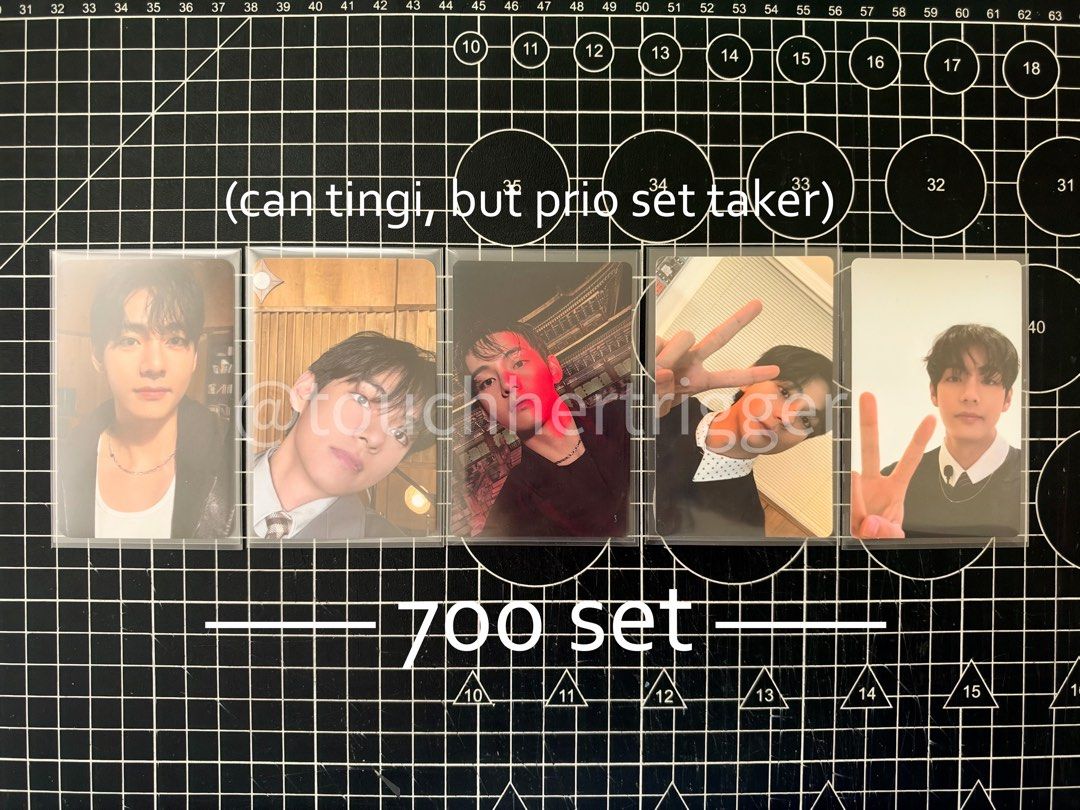 BTS Arirang PC Set - V / Taehyung (Category: K-Wave Merchandise) located in Quezon City. Submitted by touchhertrigger (Listing ID 1470044317, Image 1). Description: 🔔 OFFERS LOWER THAN PRICES PROVIDED WILL BE TURNED DOWN 🔔 - prio set taker + payo listed = available. prices = final. payo w/in 24 hours Please do not message if uncertain, not ready with the funds, or to lowball. Saying “no, but thank you” instead of leaving me hanging would be app