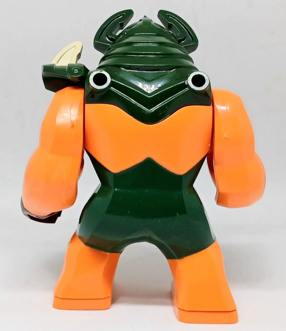 Custom Building Blocks DOGSHANK Warrior Action Figure (Category: Lego & Building Sets) located in Manila. Submitted by brunobeaut55620 (Listing ID 1469995966, Image 2). Description: - Custom Building Blocks DOGSHANK warrior action figure - Features horned helmet, skull details, and brown hands - Solid build with bulky arms and legs and detailed armor prints on chest and legs - Includes extra interchangeable pieces still on sprue frames - Brand ne
