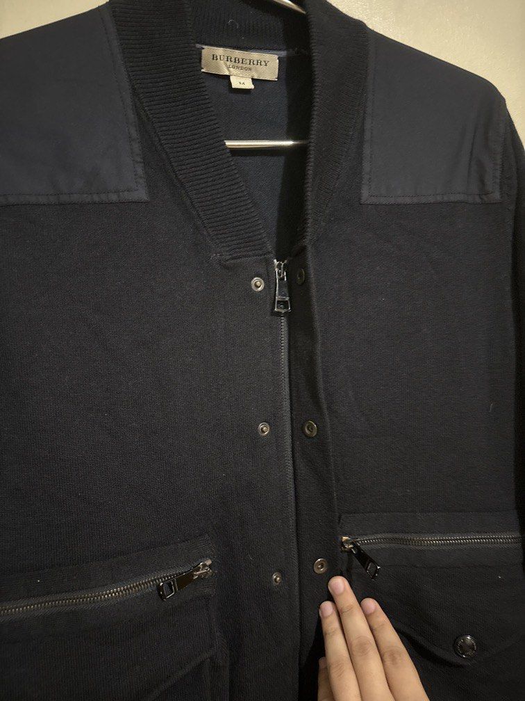 Burberry (Category: Coats, Jackets and Outerwear) located in Muntinlupa City. Submitted by owrayttttt (Listing ID 1470118541, Image 3). Description: - Burberry Zip up Cardigan/Utility style - Medium on tag - Dimes is 20x25 - Complete tags - No issue - Free shipping via j&t.