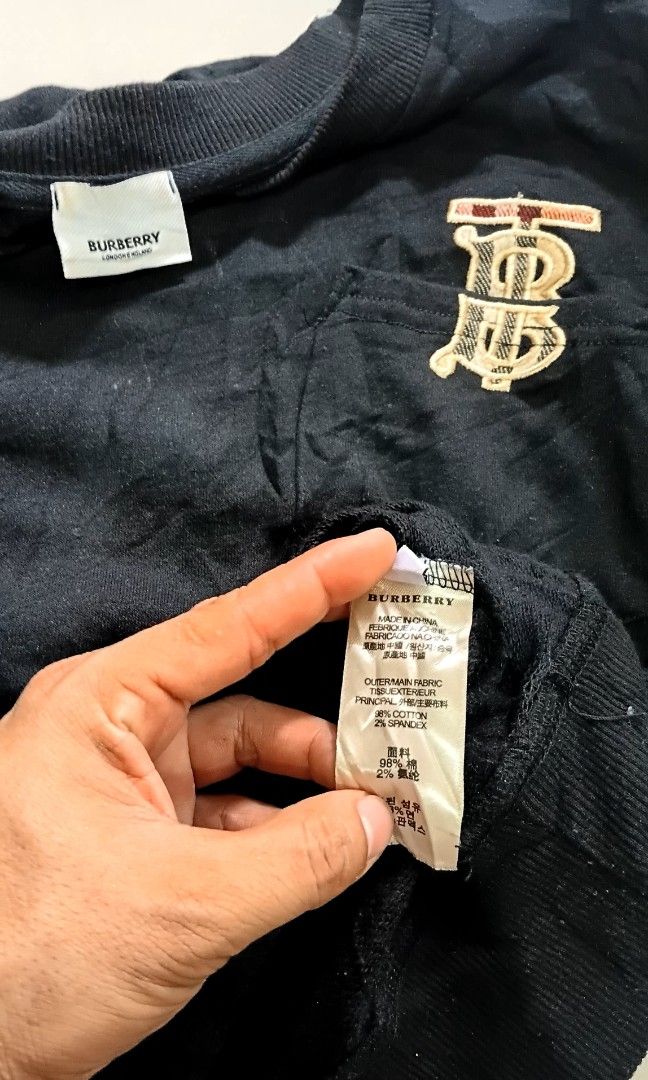Burberry jacket pocket chest (Category: Coats, Jackets and Outerwear) located in Bacolod City. Submitted by cadizthrifter (Listing ID 1470054070, Image 2). Description: xl on tag no issue excellent condition complete tags.
