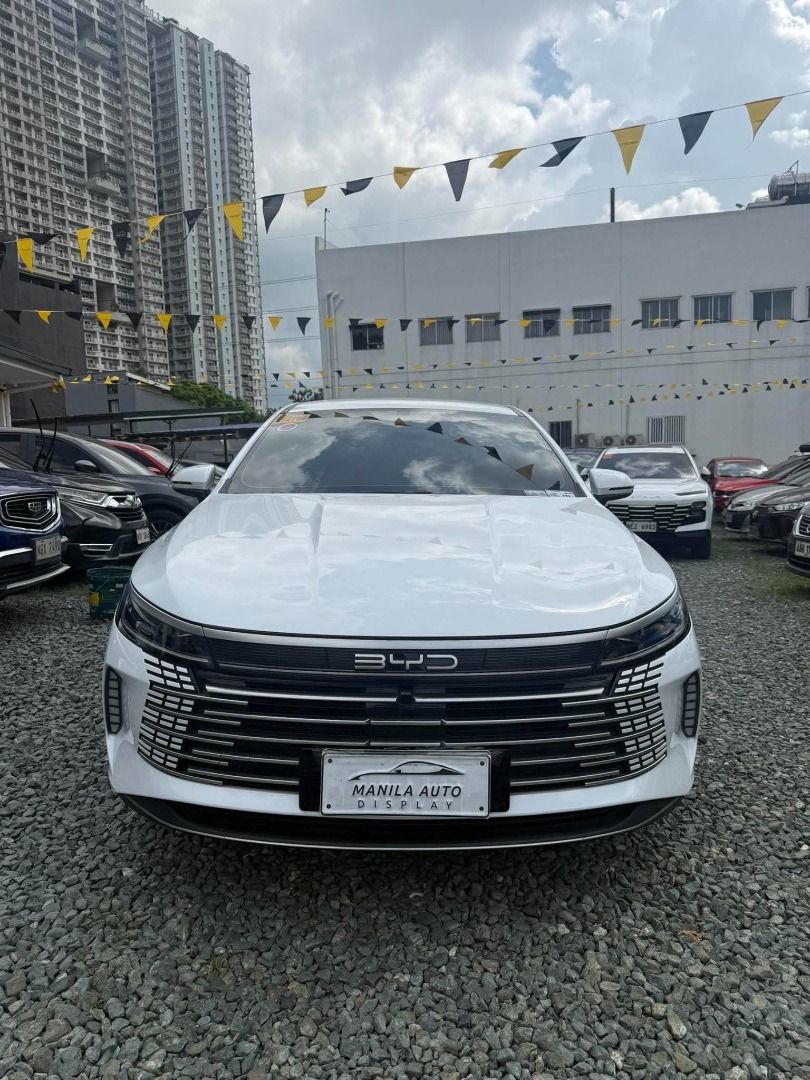 BYD SEAL 5 Auto (Category: Used Cars) located in Pasig City. Submitted by pureocean-057512 (Listing ID 1469972292, Image 1). Description: 2025 BYD SEAL 5 DYNAMIC GAS - HYBRID AUTOMATIC TRANSMISSION Downpayment: ₱302,200 Keyless Artic White 23tkms mileage 2 ending plate Automatic Transmission ✅Cash, Financing, Trade-in, Bank Transfer PLEASE CALL HANNAH: 0961.581.3937 𝐒𝐡𝐨𝐰𝐫𝐨𝐨𝐦 𝐥𝐨𝐜𝐚𝐭𝐢𝐨𝐧: We are located 𝗮𝘁 𝘁𝗵𝗲 𝗯𝗮𝗰𝗸 𝗼𝗳 𝗦𝗲�