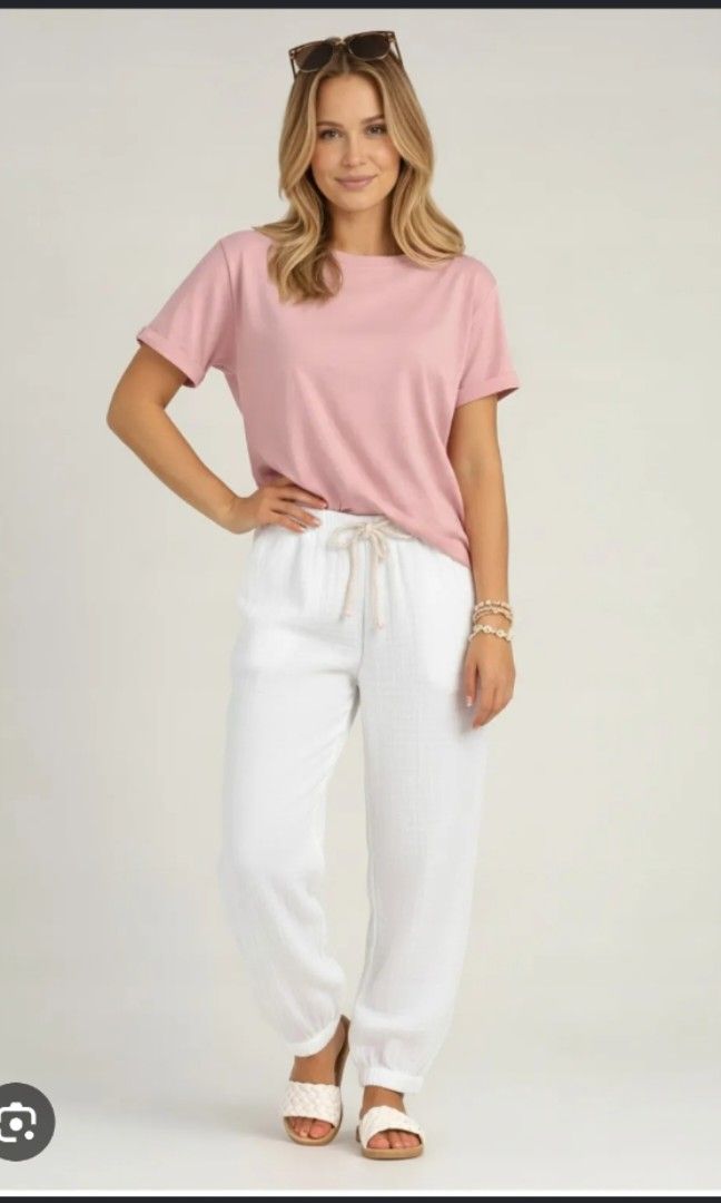 Calvin klein Jogger Pants (Category: Other Bottoms) located in Cebu City. Submitted by cebuanamomshies (Listing ID 1470044992, Image 2). Description: W34-40 28 inseam Elastic waistband drawstring Lyocell fabric Jogger with pocket soft and lightweight.