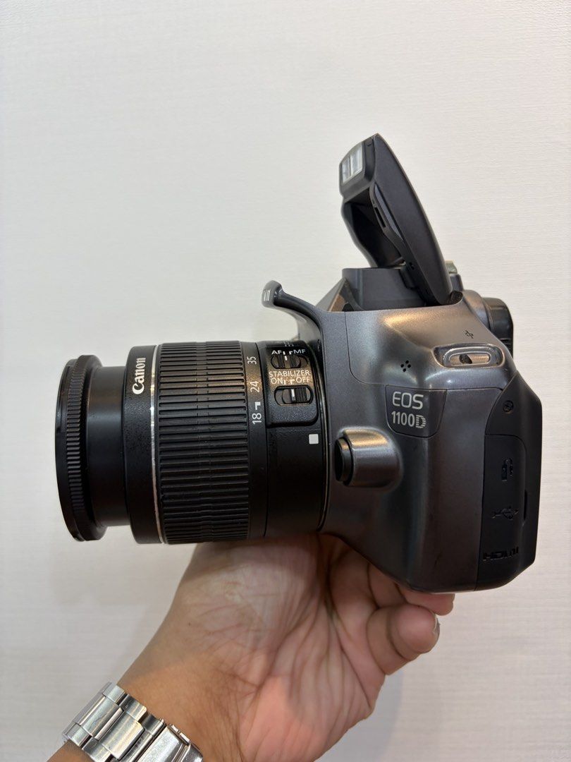 Canon 1100D with 18-55mm lens (Category: Cameras) located in Manila. Submitted by gadgetcentral (Listing ID 1469987772, Image 1). Description: Canon 1100D with 18-55mm lens 📷 P8,000💸 Perfect for📸 ➡️Photobooth ➡️Photojournalism Students ➡️Beginners ➡️School Photography ➡️Events & Documentation Specifications: ⚫️Sensor: 12.2-megapixe ⚫️ Lens Mount: Canon EF ⚫️ ISO Range: 100 to 6400 ⚫️ Shutter Speed: 1/4000 to 30 seconds ⚫️ Video Recording: 720p