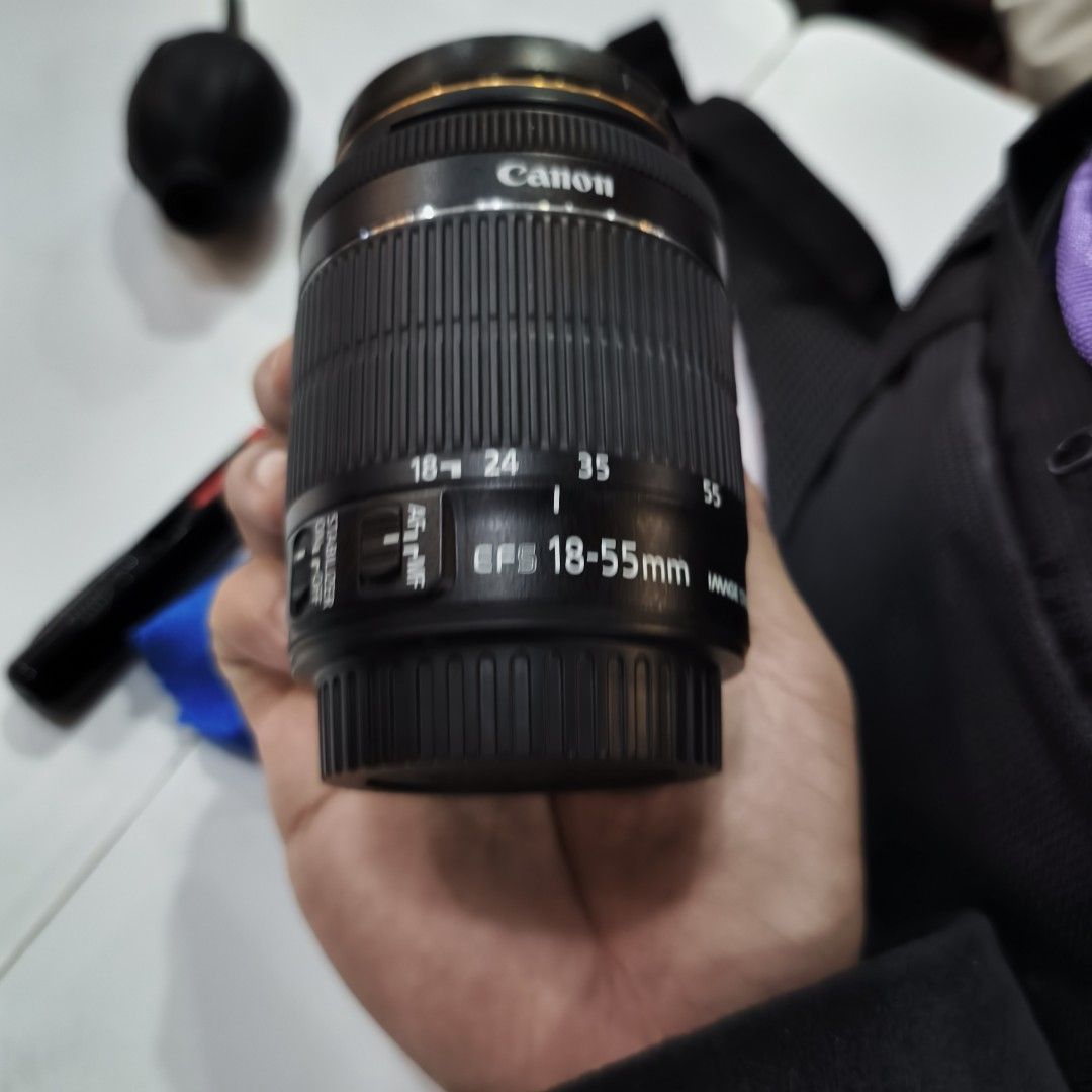 Canon EOS 80D DSLR Camera Bundle with 3 lens (Category: Cameras) located in Manila. Submitted by jeromedumm13989 (Listing ID 1469995765, Image 3). Description: - Camera: Canon EOS 80D semi pro dslrFully functional) - Lenses: EF-S 18-55mm & 85mm f1.8 ultrasonic 55-250mm - Accessories: 2x Batteries, Battery Charger, Power Cable, and Lens Hood bag and tripod - Condition: Powers up normally, ready to shoot - Ideal for: Photography hobbyists looking f