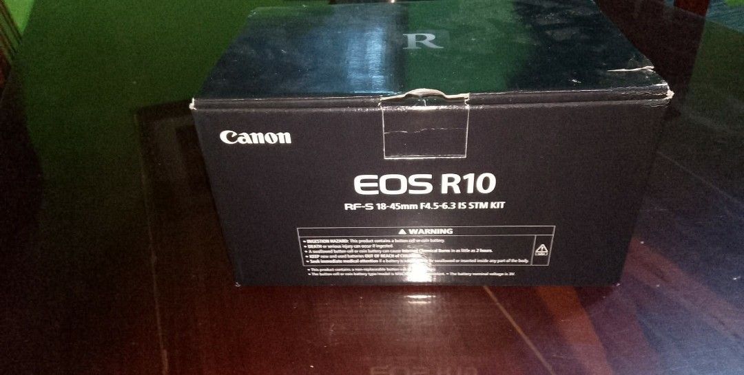 Canon EOS R10 RF-S 18-45mm Kit with Extras (Category: Cameras) located in Caloocan City. Submitted by aldrei_aquino (Listing ID 1470136981, Image 2). Description: Canon EOS R10 + RF-S 18–45mm Lens | Excellent Condition Selling Price: ₱50,000 (Negotiable) Selling my Canon EOS R10 with the RF-S 18–45mm kit lens. Details: - Purchased for ₱66,000 - Around 3 months old - Barely used - Approximately 1,000 shutter count - Excellent condition, assuming i