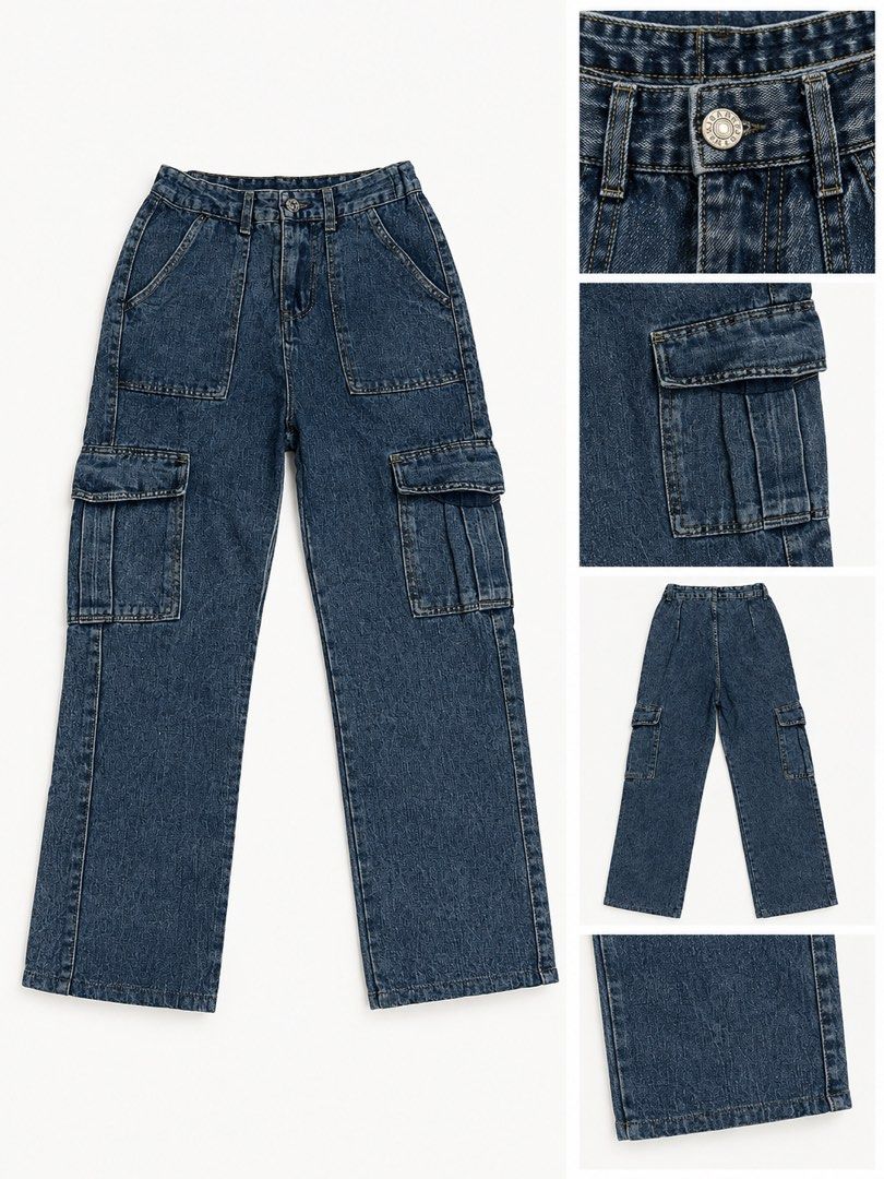 Cargo Pants (Category: Jeans) located in Tanza. Submitted by raiordie (Listing ID 1470082115, Image 1). Description: Preloved Lansite Jeans (altered to fit 25incges waist) .