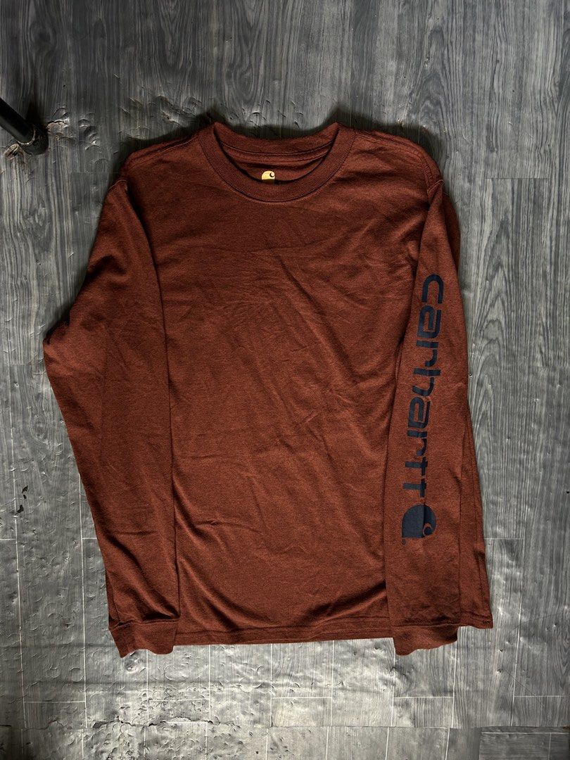 Carhartt Long Sleeve (Category: Tshirts & Polo Shirts ) located in Manila. Submitted by copothrift (Listing ID 1469955883, Image 1). Description: Dimes:22.5x27.