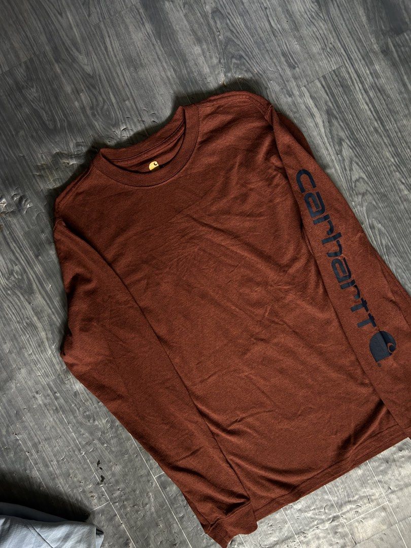 Carhartt Long Sleeve (Category: Tshirts & Polo Shirts ) located in Manila. Submitted by copothrift (Listing ID 1469955883, Image 2). Description: Dimes:22.5x27.