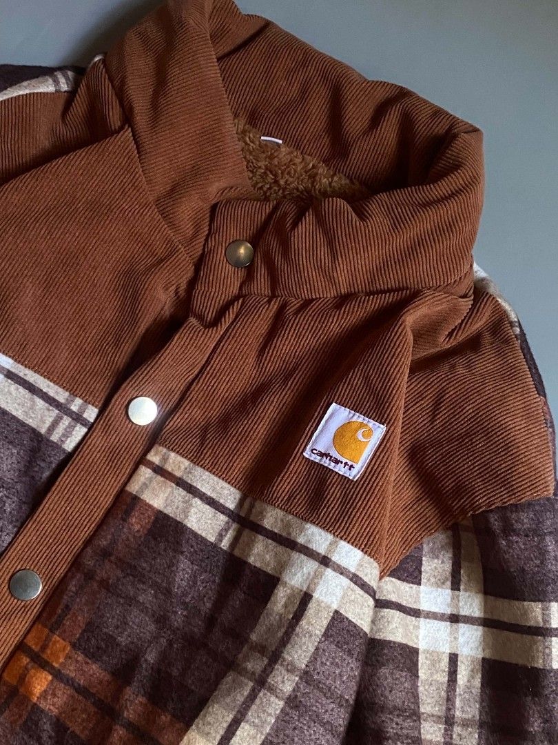 Carhartt Plaid Jacket (Category: Coats, Jackets and Outerwear) located in Angeles City. Submitted by ian.thrift_ph (Listing ID 1470081607, Image 2). Description: 24.5/27 W/L Good for psg Excellent Condition.