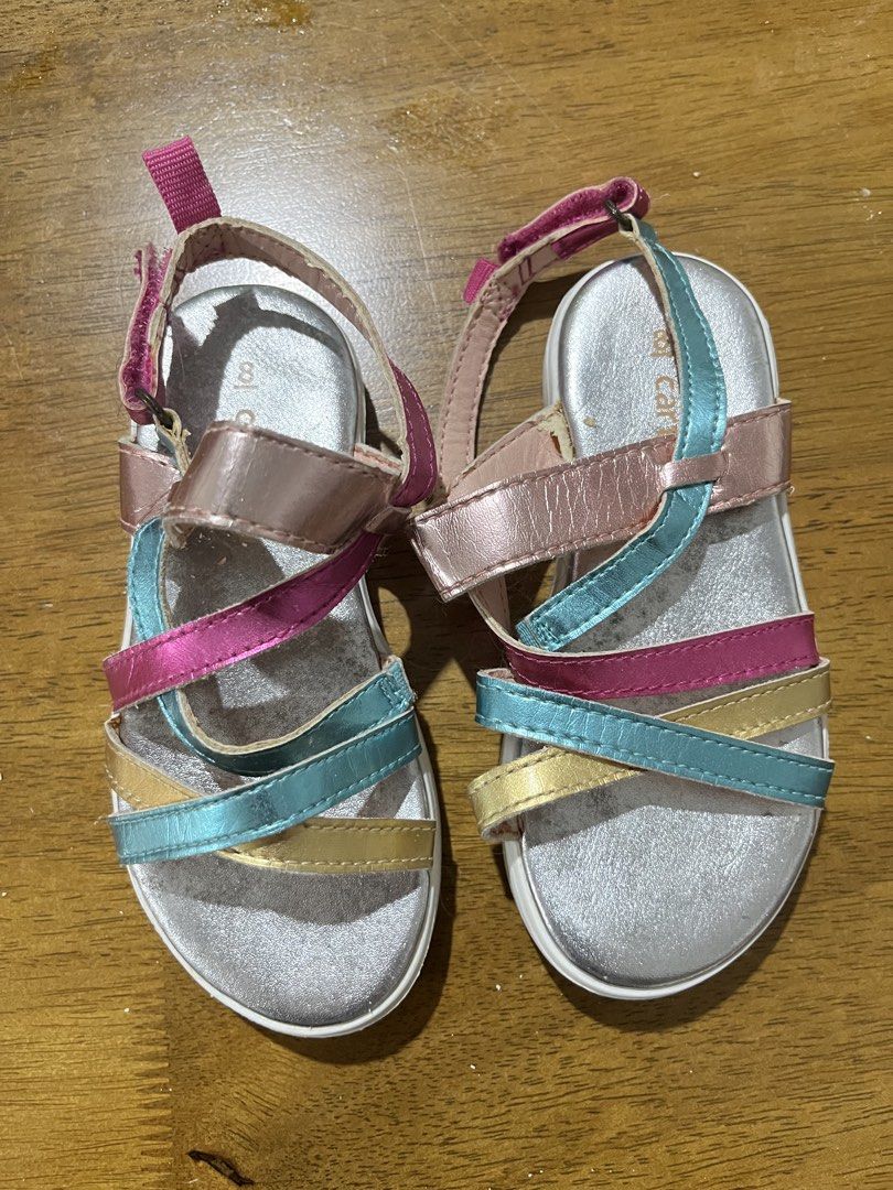 Carter's Strappy Sandals (Category: Babies & Kids Fashion) located in San Mateo. Submitted by joayne (Listing ID 1470027021, Image 1). Description: • Size - 8 (please see photo comment for measurement) • Never been used kasi masikip sa matabang feet ni baby ko dati .