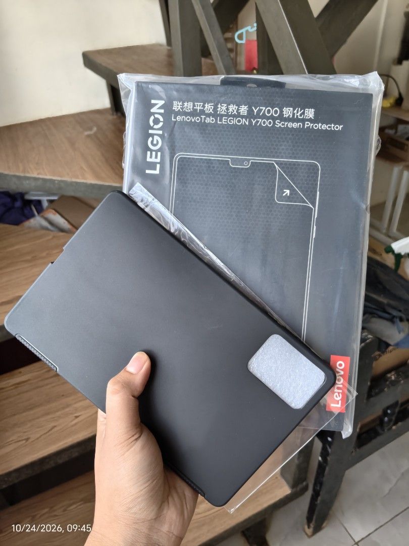 Case and 2pcs Screen Protector for Lenovo Y700 (2023) (Category: Other Accessories) located in Marikina City. Submitted by charles055 (Listing ID 1470122181, Image 1). Description: .