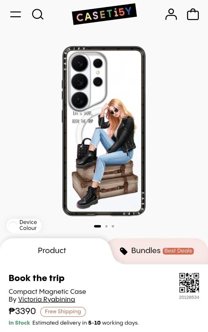 Casetify S26 Ultra Phone Case (Category: Cases & Sleeves) located in Pasay City. Submitted by chingobuga (Listing ID 1470099631, Image 1). Description: .