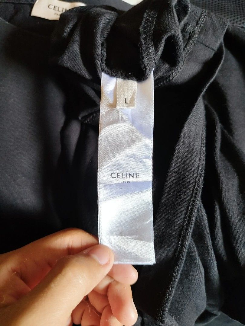 CELINE PARIS SHIRT (Category: Tshirts & Polo Shirts ) located in Tubigon. Submitted by negosyanthrift (Listing ID 1469981288, Image 3). Description: Size:Large to XL 25x28 No issue As new condition Ready to Wear 🏷️549+sf.
