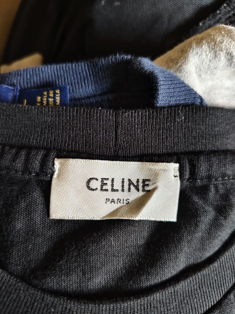 CELINE PARIS SHIRT (Category: Tshirts & Polo Shirts ) located in Tubigon. Submitted by negosyanthrift (Listing ID 1469981288, Image 2). Description: Size:Large to XL 25x28 No issue As new condition Ready to Wear 🏷️549+sf.