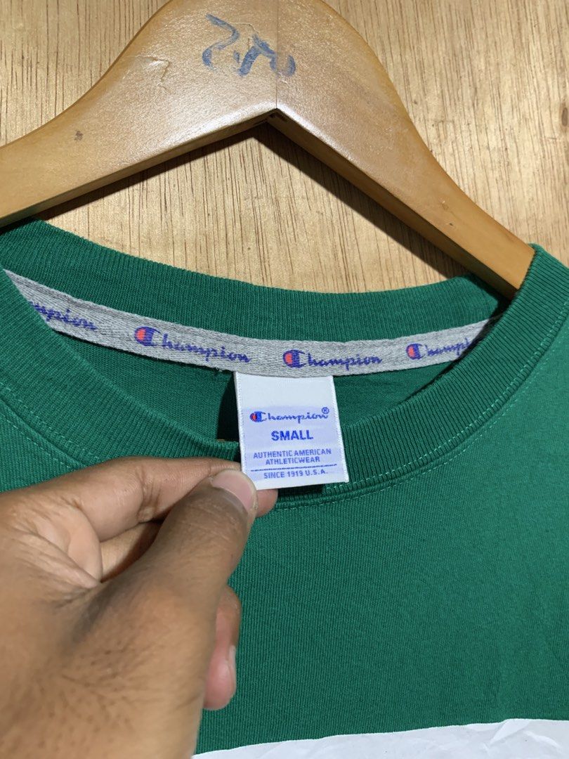 Champion Action Style Shirt (Category: Tshirts & Polo Shirts ) located in Cebu City. Submitted by handpickedxthrift (Listing ID 1469948316, Image 3). Description: Champion Action Style Shirt Good as new 21.5 x 27 No issue Color rate 10/10 DM interested📩.