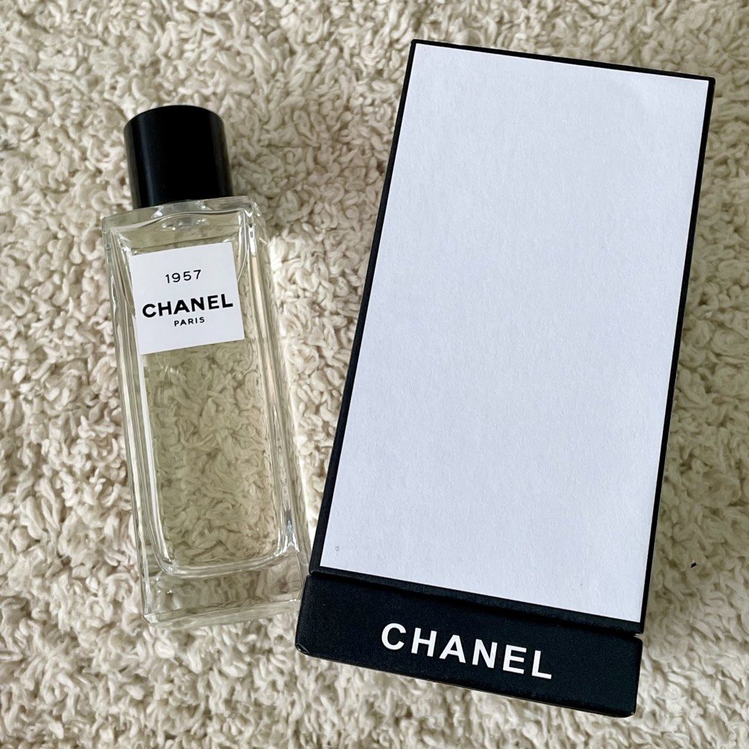 Chanel 1957 Eau de Parfum (Category: Fragrance & Deodorants) located in Santiago. Submitted by janinesweetcloset (Listing ID 1470101336, Image 1). Description: Premium /OG qlty perfumes 75ml Original scent and original packaging Actual Photo posted Long lasting #perfumeph #maison #lattafa #jomalone #dubaiperfumes #dylanblue #arabperfume #tersterperfume #penhaligon #creed #bacarratrouge #byredo #replica #diptyque #parfumsdemarly #montblanc #valent