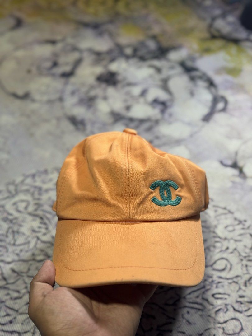Chanel cap (Category: Caps & Hats) located in Marilao. Submitted by whocoppin (Listing ID 1469959011, Image 2). Description: Chanel cap Good condition 1500.