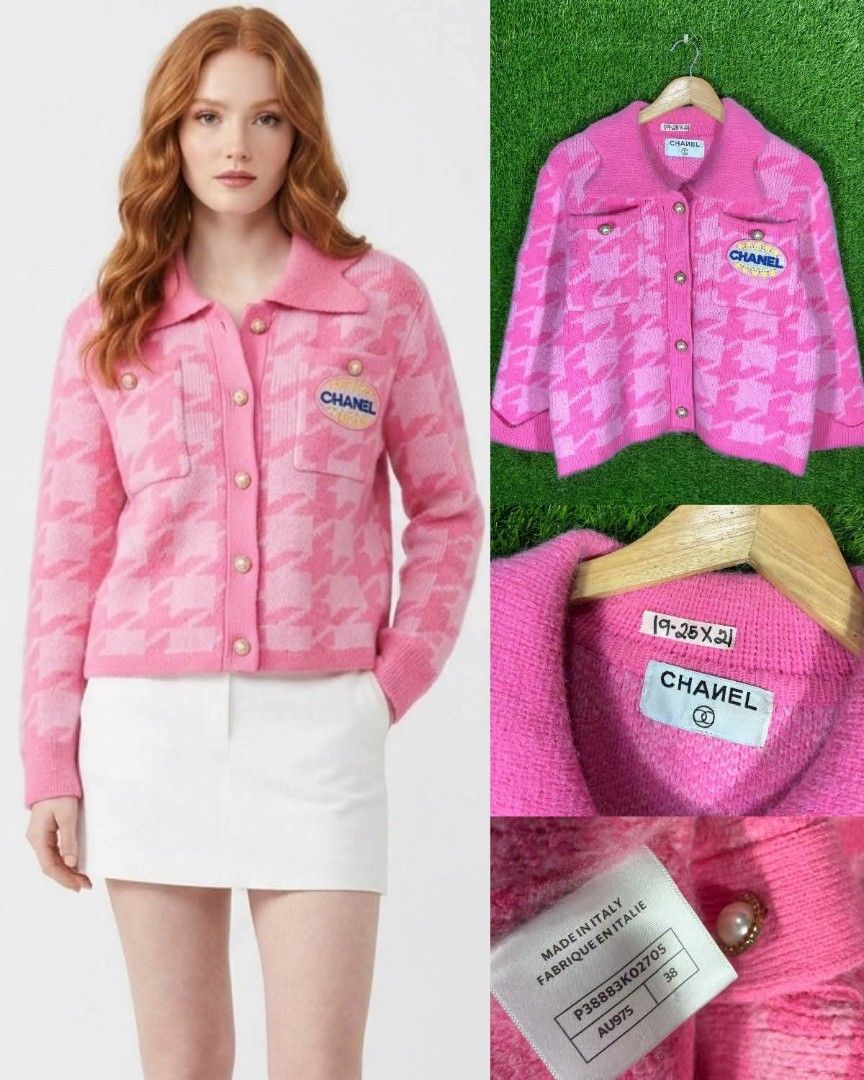 chanel knitted jacket (Category: Luxury Apparel) located in San Jose del Monte. Submitted by luxurygarments (Listing ID 1470128641, Image 1). Description: .