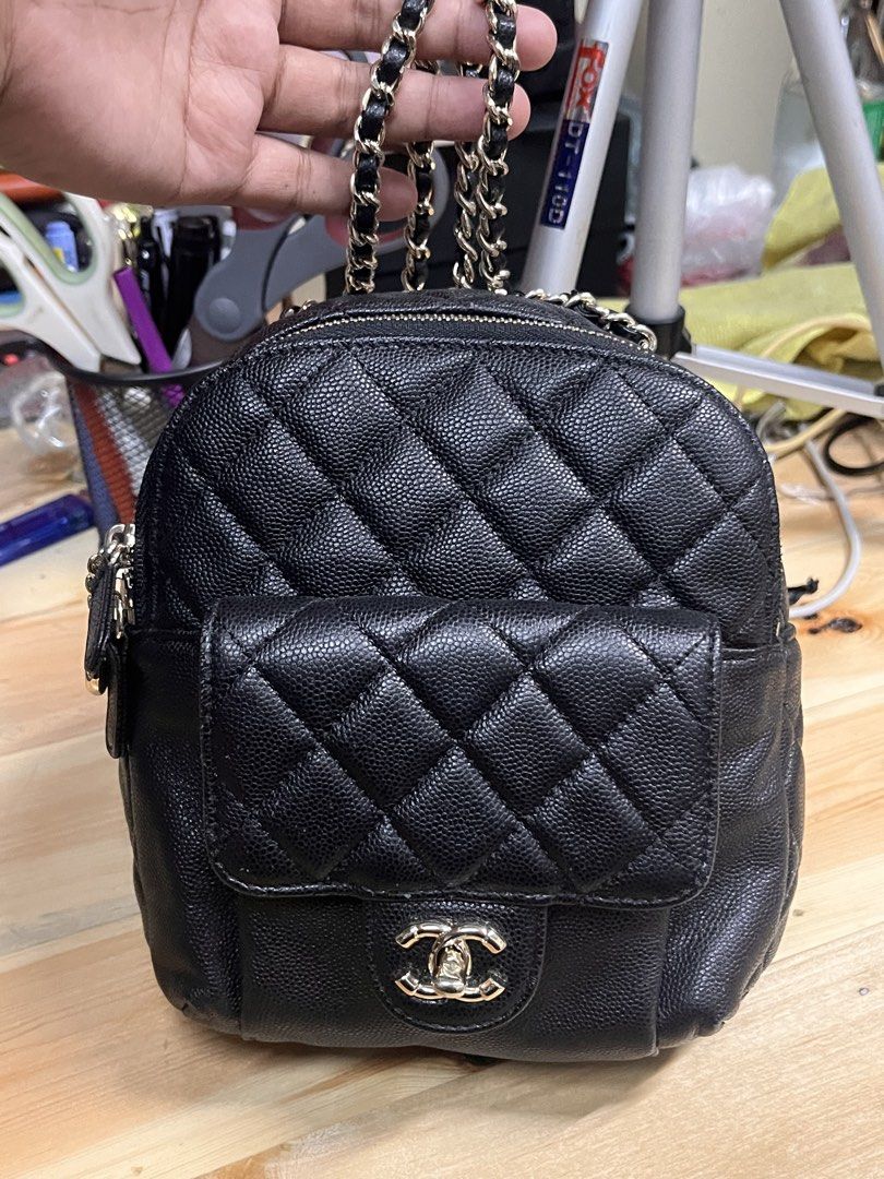 Chanel quilted backpack (Category: Backpacks) located in Cagayan de Oro. Submitted by allaboutukayukaybagscdo (Listing ID 1470039173, Image 1). Description: .