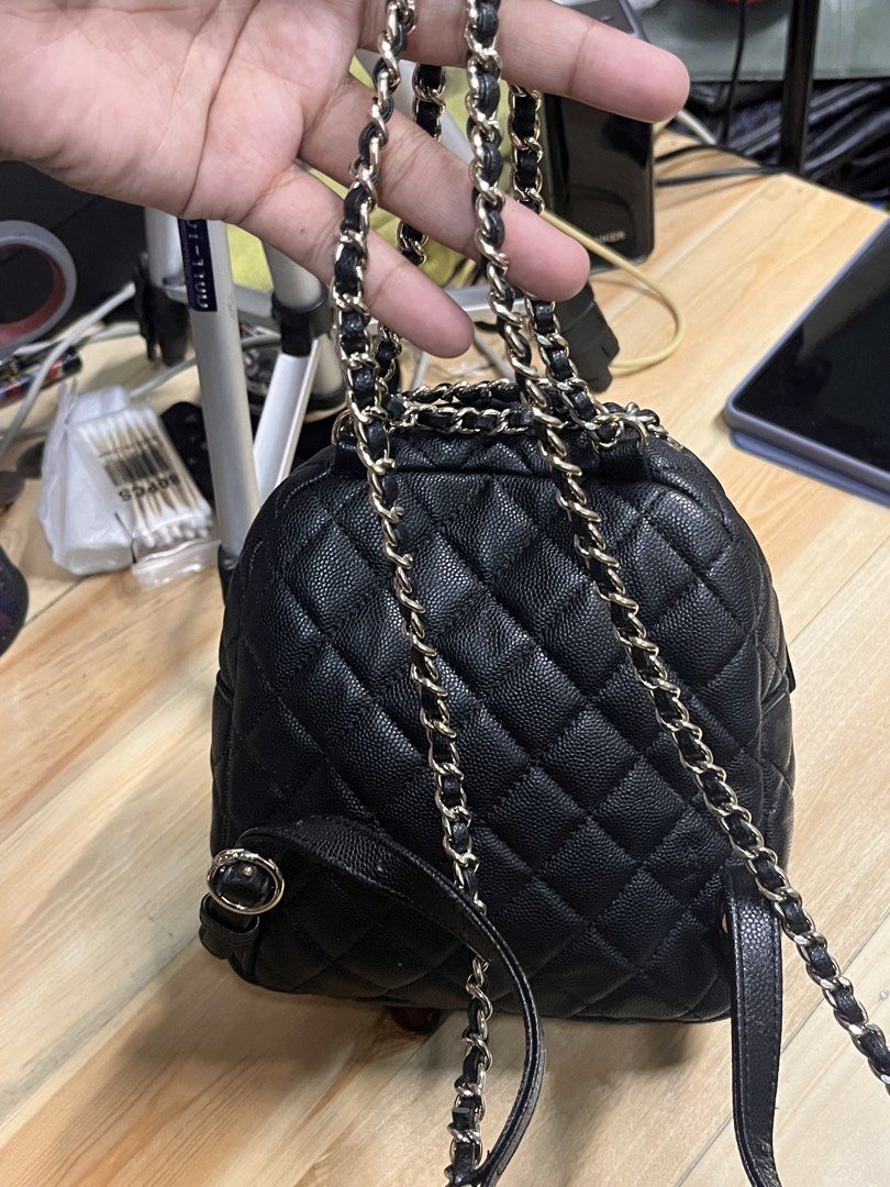 Chanel quilted backpack (Category: Backpacks) located in Cagayan de Oro. Submitted by allaboutukayukaybagscdo (Listing ID 1470039173, Image 2). Description: .