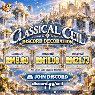 Cheapest fastest Discord Decorations Malaysia, Video Gaming, Gaming ...