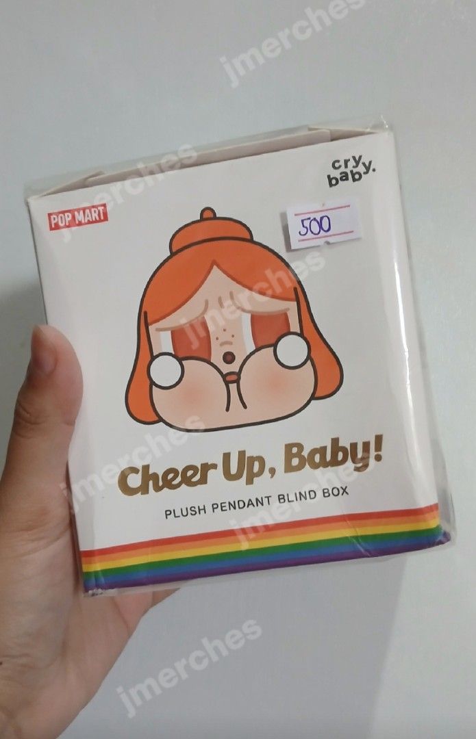 Cheer Up, Baby! Pop Mart (Category: Designer & Blind Box Toys) located in Manila. Submitted by jmerches (Listing ID 1470018122, Image 2). Description: 2nd to last Photo is the actual picture - Unsealed -Open bot and top - Complete Inclusions - Orange color only - Damage box during ship out - X sensi buyer - Price is still negotiable 🫣.