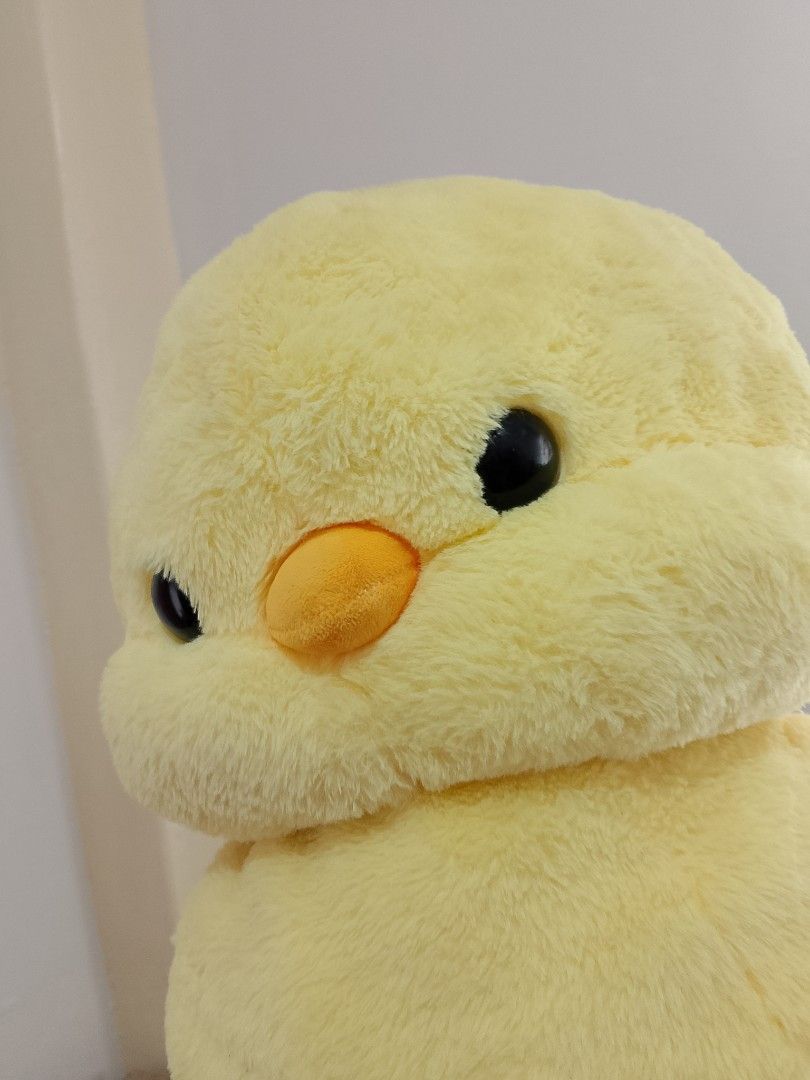 Chick big huggable plush AMUSE (Category: Plushies & Soft Toys) located in La Trinidad. Submitted by honeysplushies2 (Listing ID 1469947896, Image 2). Description: amuse huggable soft quality.