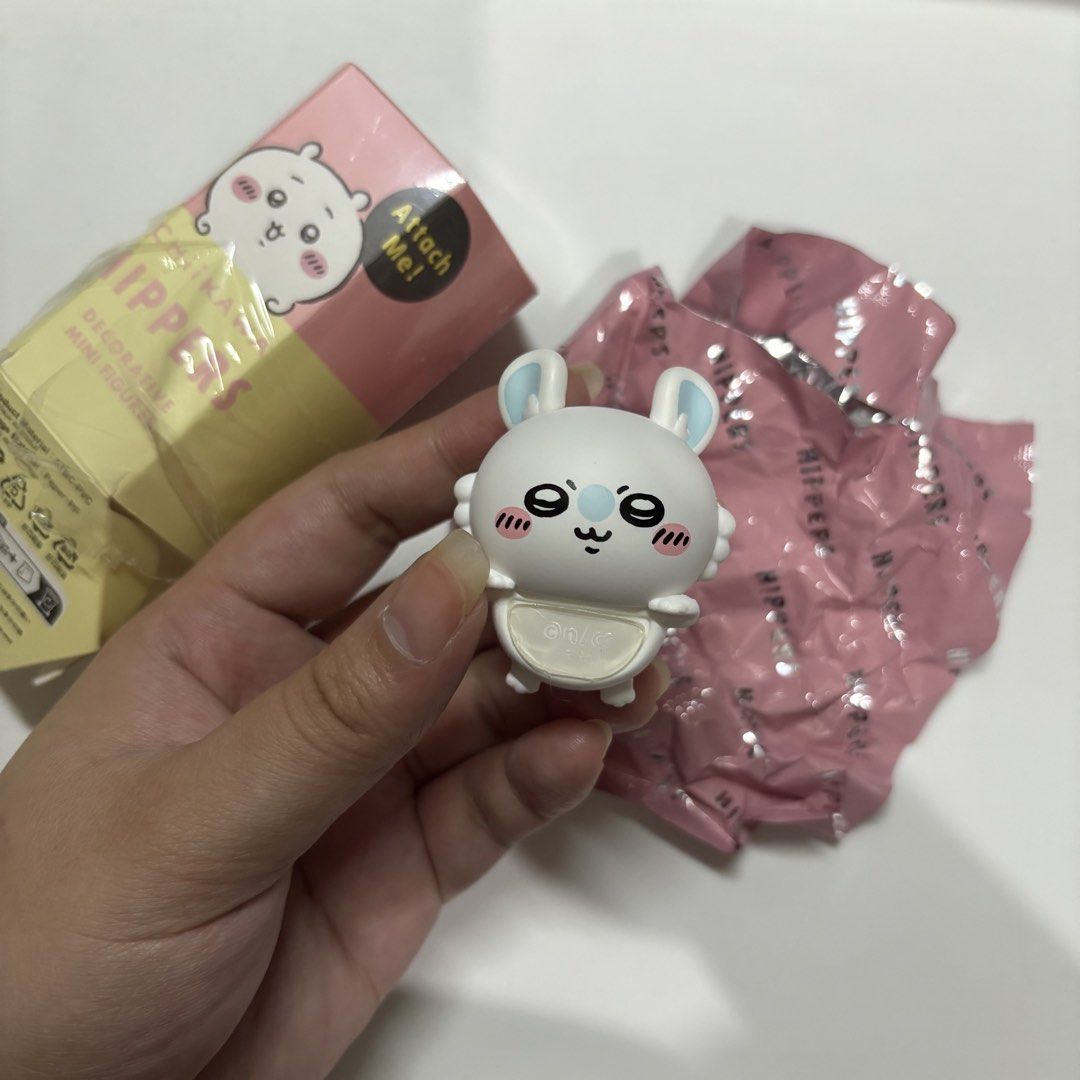 Chiikawa Momonga Hipper (Category: Interactive Toys) located in Manila. Submitted by buttern0t (Listing ID 1470125384, Image 3). Description: original price for reference: ₱599 adhesive unused, brand new. 💌 for proof of transactions & safekeeping of items , dm us on IG @dara.aniks / @puffyberries ✮⋆˙ .