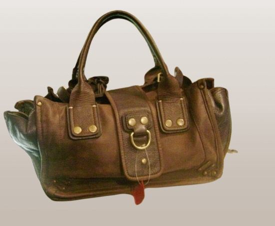 CHLOE ASCOT BROWN LEATHER RUNAWAY BAG (Category: Tote Bags) located in Marikina City. Submitted by minimalistmanila (Listing ID 1469957725, Image 2). Description: - Imported Chloe Grenat Ascot two toned dark brown leather handbag, semi large size. Never used. Last 2 pics is for reference image of other colors of the bag. Runway retail price is P100,800. Order now! - Top handle design - Clasp closure - Textured exterior - Structured shape - Visibl