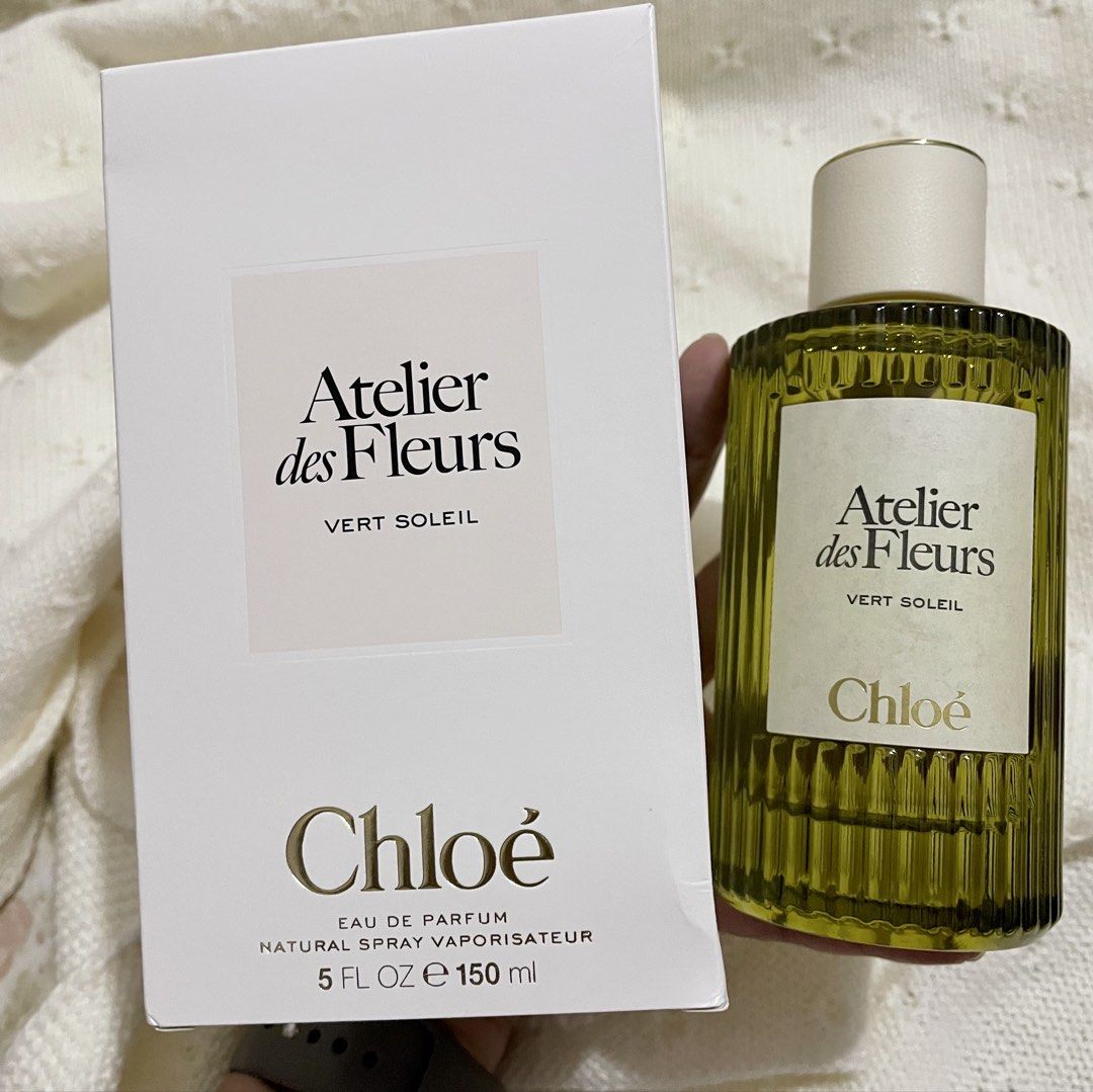 Chloe Atelier des Fleurs Vert Soleil Eau de Parfum (Category: Fragrance & Deodorants) located in Santiago. Submitted by janinesweetcloset (Listing ID 1470107013, Image 3). Description: Premium /OG qlty perfumes 150ml Original scent and original packaging Actual Photo posted Long lasting #perfumeph #maison #lattafa #jomalone #dubaiperfumes #dylanblue #arabperfume #tersterperfume #penhaligon #creed #bacarratrouge #byredo #replica #diptyque #parfums