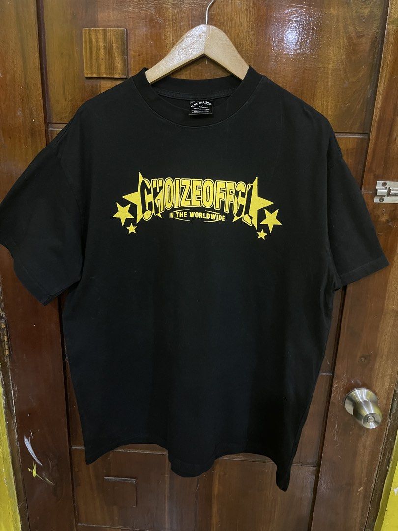 Choize Official Shirt (Category: Tshirts & Polo Shirts ) located in Marikina City. Submitted by greatfindsmnlph (Listing ID 1470135904, Image 1). Description: Choize Official Shirt Price: 250 Size: XL Width: 25 Length: 30 Color: Black Color Rate: 10/10 Condition: 10/10 almost new Very nice in actual.