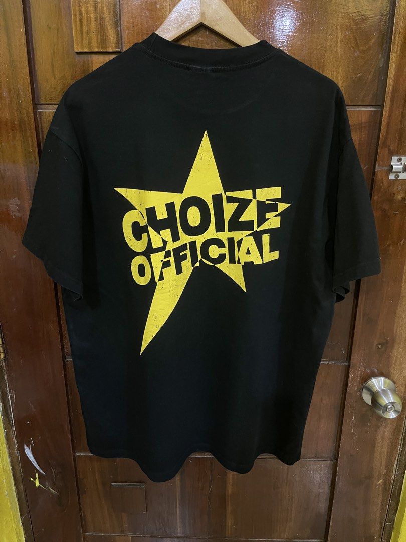 Choize Official Shirt (Category: Tshirts & Polo Shirts ) located in Marikina City. Submitted by greatfindsmnlph (Listing ID 1470135904, Image 3). Description: Choize Official Shirt Price: 250 Size: XL Width: 25 Length: 30 Color: Black Color Rate: 10/10 Condition: 10/10 almost new Very nice in actual.